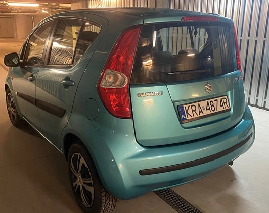 Suzuki Splash cena 14900 przebieg: 131752, rok produkcji 2008 z Kraków małe 277